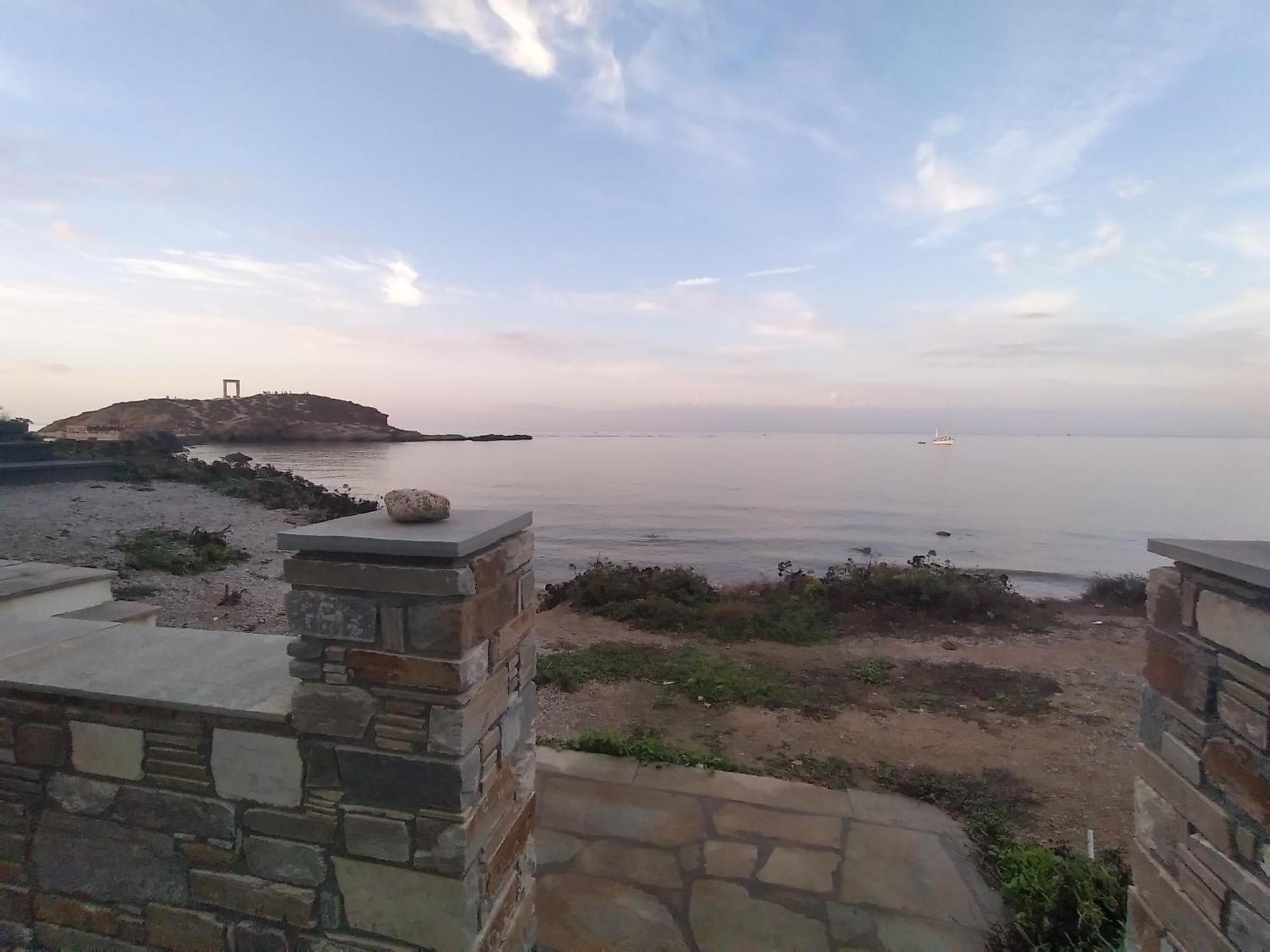 Ferienwohnung Albatross Seafront House Naxos City Exterior foto
