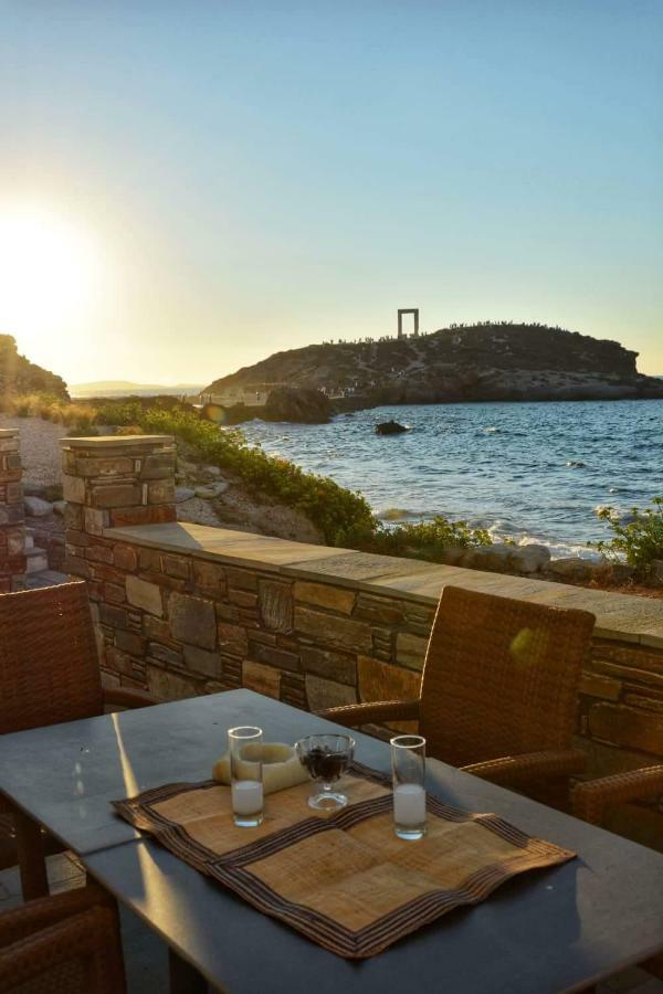 Ferienwohnung Albatross Seafront House Naxos City Exterior foto